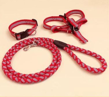 Padded Comfort Dog Leash - No-Pull Reflective Lead with Soft Grip Handle for Small, Medium & Large Dogs